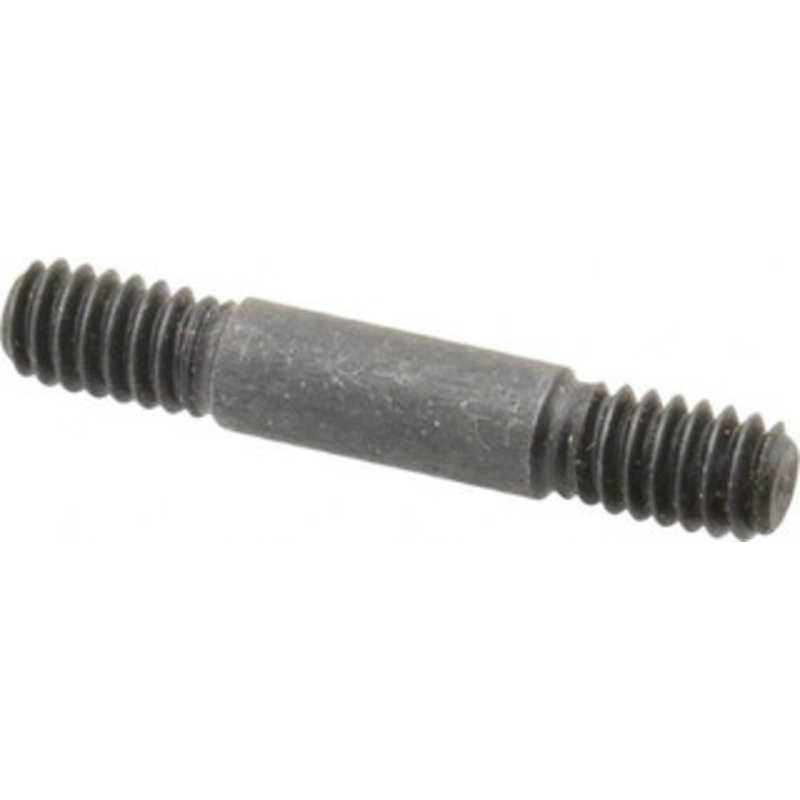 Gibraltar 1/4-20 1-1/2 OAL Equal Double Threaded Stud Alloy Steel, Black Oxide Finish, 7/16 Equal Thread Length 74213976 – 74213976
