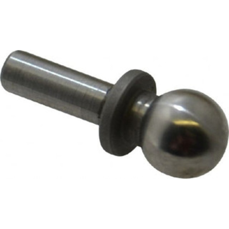 Gibraltar 1/4 Ball Diam, 1/8 Shank Diam, Steel Inspection Tooling Ball Slip-Fit Shank, 9/16 Ball Center to Shank Bottom, 0.2 Ball Center to Shoulder Bottom, with Shoulder 826805-G – 64214257
