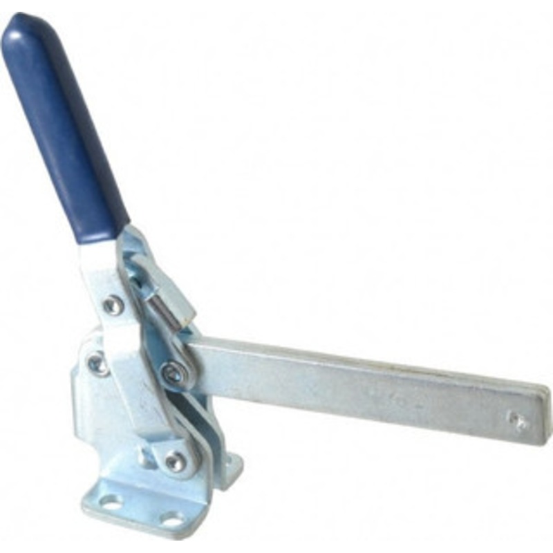 Gibraltar 450 Lb Holding Capacity, Vertical Handle, Manual Hold Down Toggle Clamp 62 Handle Movement, 115 Bar Opening, Solid Bar, Flanged Base, Carbon Steel GIB-U-102-16 – 77864361
