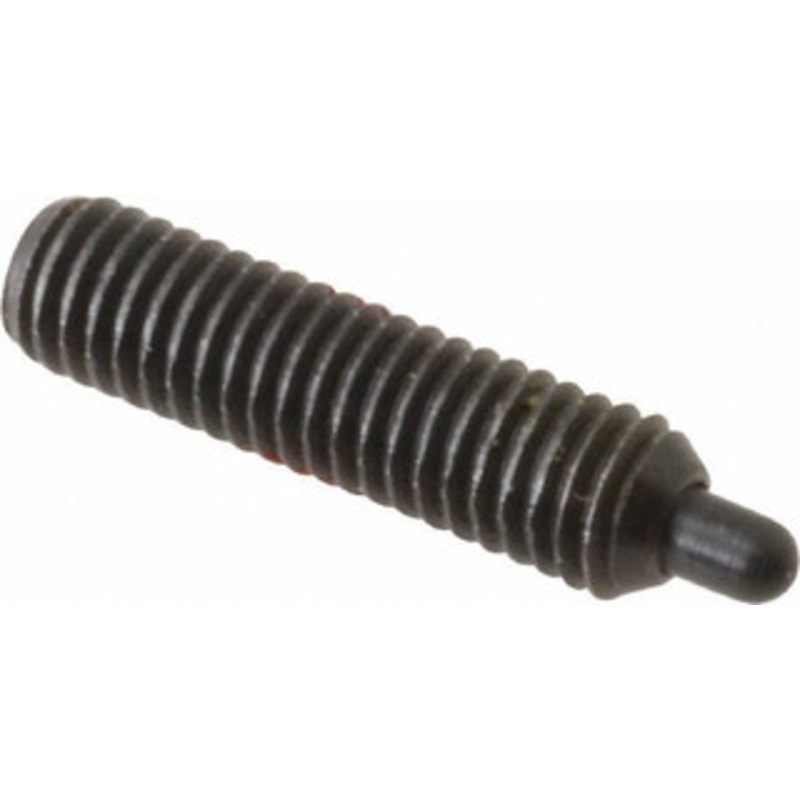 Gibraltar M5 x 0.8, 19mm Thread Length, 3mm Plunger Projection, Steel Threaded Spring Plunger 2.36mm Max Plunger Diam, 19mm Plunger Length, 2.89 Lb Init End Force, 11.02 Lb Final End Force, 2.5mm Hex 67002G – 02056778