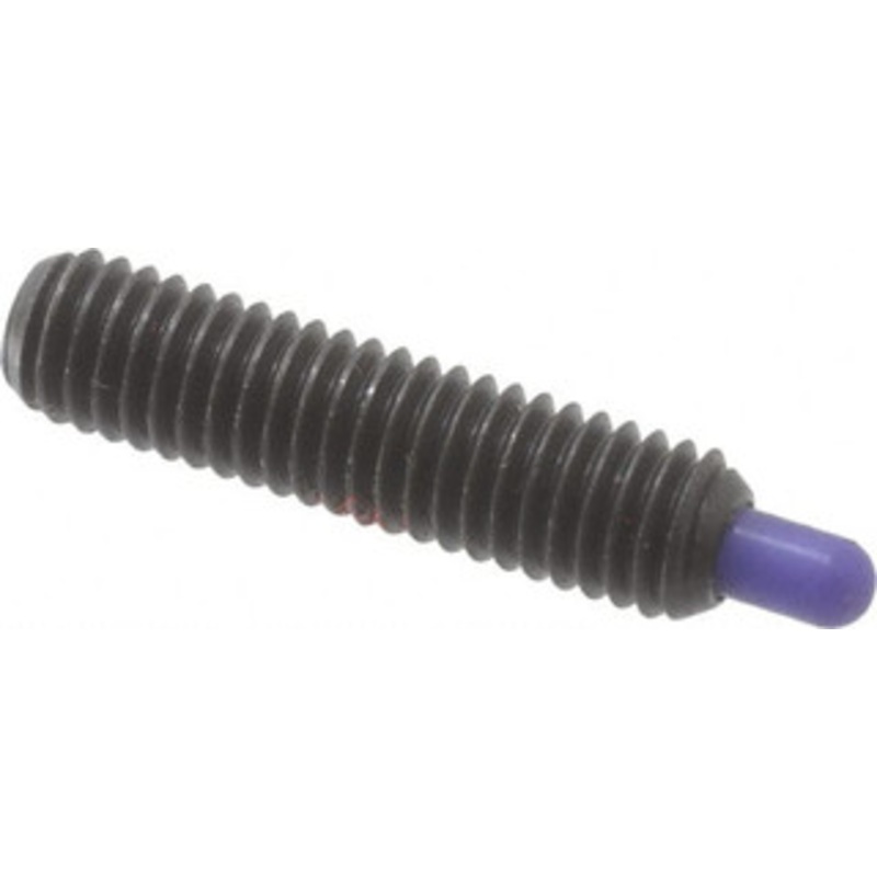 Gibraltar M6 x 1.0, 25mm Thread Length, 5mm Plunger Projection, Steel Threaded Spring Plunger 3.02mm Max Plunger Diam, 25mm Plunger Length, 2.98 Lb Init End Force, 12.9 Lb Final End Force, 3mm Hex 67082G – 02056943