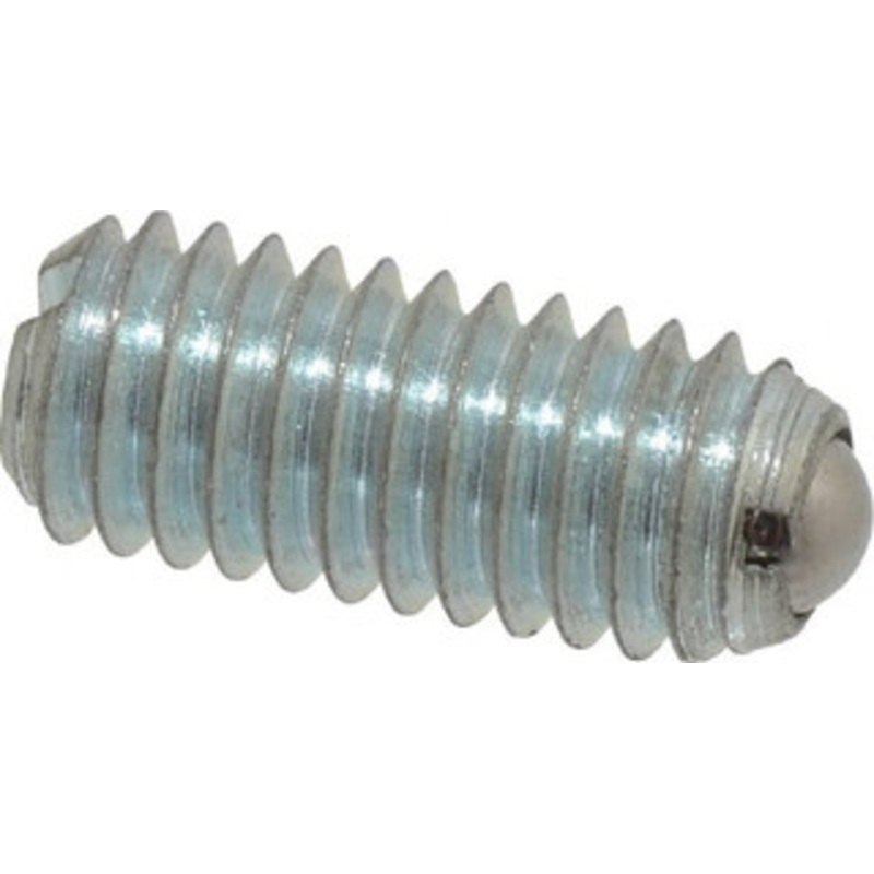 Gibraltar M6x1.0, 3.5mm Ball Diam, 14mm Body Length, 1mm Max Ball Reach, Threaded Ball Plunger Steel Body, Steel Ball, 0.45 Lb Initial End Force, 1.35 Lb Final End Force MSW10-4BLCZ-G – 06693410