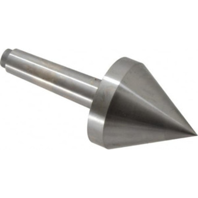 Riten 2-3/4 Head Diam, Hardened Tool Steel Pipe Nose Point Solid Dead Center 3MT Morse Taper, 2-3/4 Point Diam, 2.37 Point Length, 3.38 OAL 66103 – 05070578