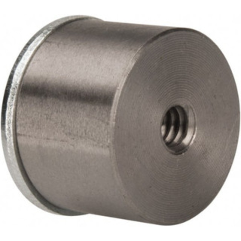 Eclipse Magnetics 3/4 Diam, 10-24 Thread, 2.7 Lb Average Pull Force, Alnico Pot Magnets 220C Max Operating Temp, 1/2 High M19181/MSC – 04891438