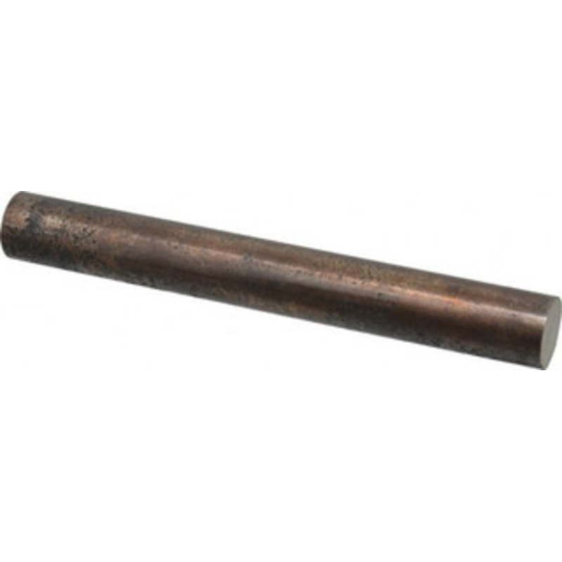 Eclipse Magnetics 8 Long x 1 Diam, Alnico Round Bar Magnet Smooth, 1,022Fahrenheit Max Operating Temp M19095/MSC – 04891230