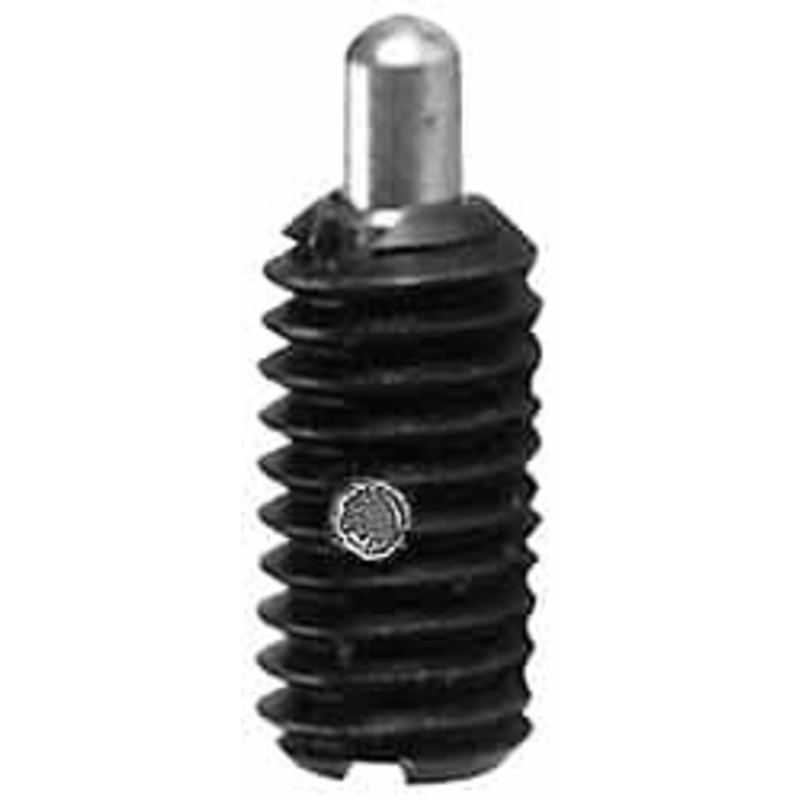 Gibraltar 1/2-13, 13/16 Thread Length, 1/4 Plunger Projection, Steel Threaded Spring Plunger 1/4 Max Plunger Diam, 2.5 Lb Init End Force, 15 Lb Final End Force SWN10-8FS-G – 05588587
