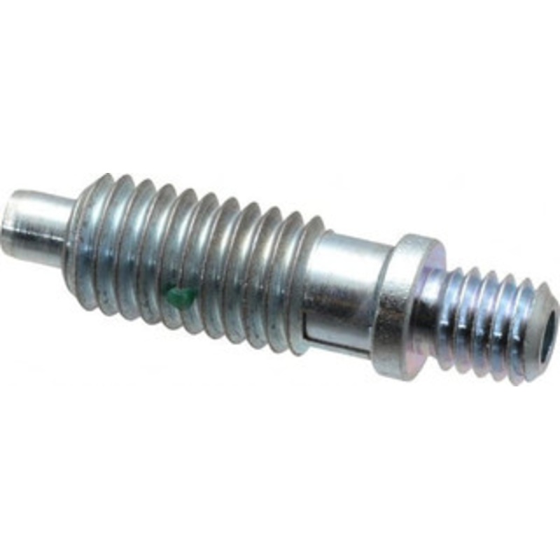 Gibraltar 1/2-13, 7/8 Thread Length, 1/4 Max Plunger Diam, 2.5 Lb Init to 10 Lb Final End Force, Locking Knob Handle Plunger Knobless Threaded Stud, 1-1/8 Length Under Head/Shoulder, 1/4 Plunger Projection 34028 – 80380389