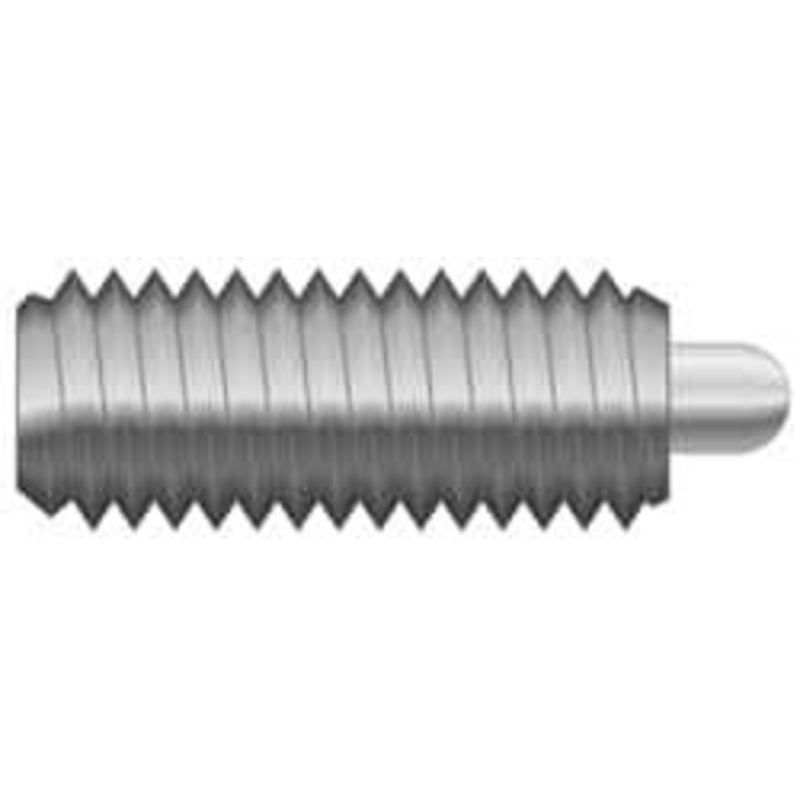 Gibraltar M10 x 1.5, 0.866 Thread Length, 0.118 Plunger Projection, Steel Threaded Spring Plunger 0.157 Max Plunger Diam, 0.866 Plunger Length, 5.62 Lb Init End Force, 15.74 Lb Final End Force MSW10-6-G – 75468819