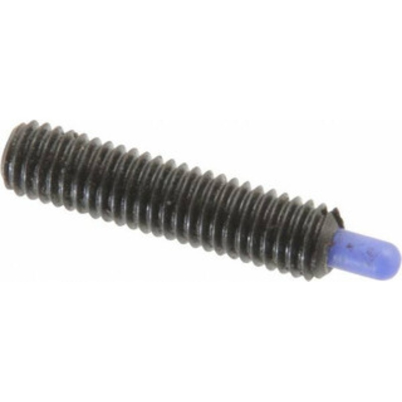 Jergens M6 x 1.0, 25mm Thread Length, 5mm Plunger Projection, Steel Threaded Spring Plunger 3.02mm Max Plunger Diam, 25mm Plunger Length, 1.35 Kg Init End Force, 5.85 Kg Final End Force, 3mm Hex 30472 – 82506569
