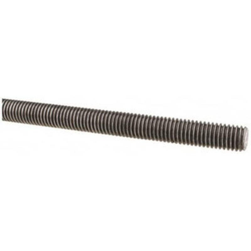 Made in USA 1/2-13 x 6 ft. Low Carbon Steel Threaded Rod Right Hand Thread, Oil Finish, UNC 01116 – 66049180