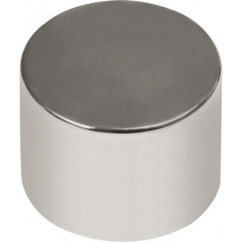 Mag-Mate 1/2 Diam x 1/2 High Neodymium Rare Earth Magnet 14.66 Lb Max Capacity, 180F Max, Nickel Plated NE5050NP42 – 39158647