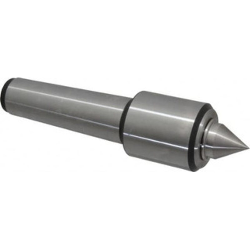 Royal MT5 Taper Shank, 2.45 Head Diam 4,390 Lb Capacity Live Center 5,000 Max RPM, 2.78 Head Length, 1-1/4 Point Diam, 1.47 Point Len, 2,240 Lb Max Workpc, 9-3/4 OAL, 1/2 Tip Diam, Standard Point 10415 – 00101956
