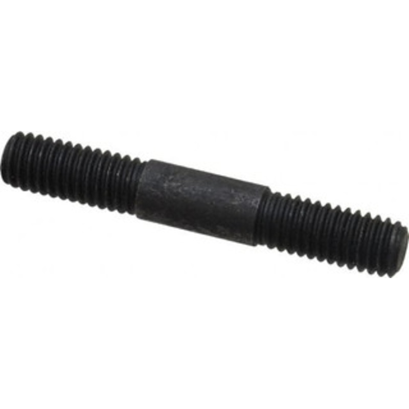 Gibraltar 3/8-16 2-1/2 OAL Equal Double Threaded Stud Alloy Steel, Black Oxide Finish, 7/8 Equal Thread Length 74363326 – 74363326