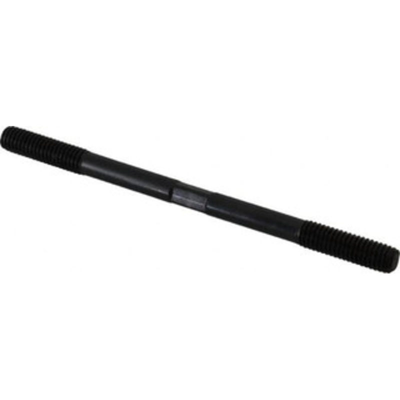 Gibraltar 3/8-16 6 OAL Equal Double Threaded Stud Alloy Steel, Black Oxide Finish, 1-1/4 Equal Thread Length 40510G – 74473562