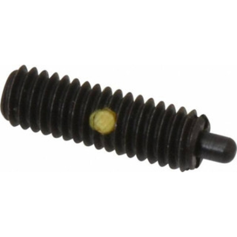 Gibraltar 5/16-18, 1 Thread Length, 3/16 Plunger Projection, Steel Threaded Spring Plunger 0.135 Max Plunger Diam, 1 Plunger Length, 3 Lb Init End Force, 15 Lb Final End Force SW10-5-PT-G – 75468520