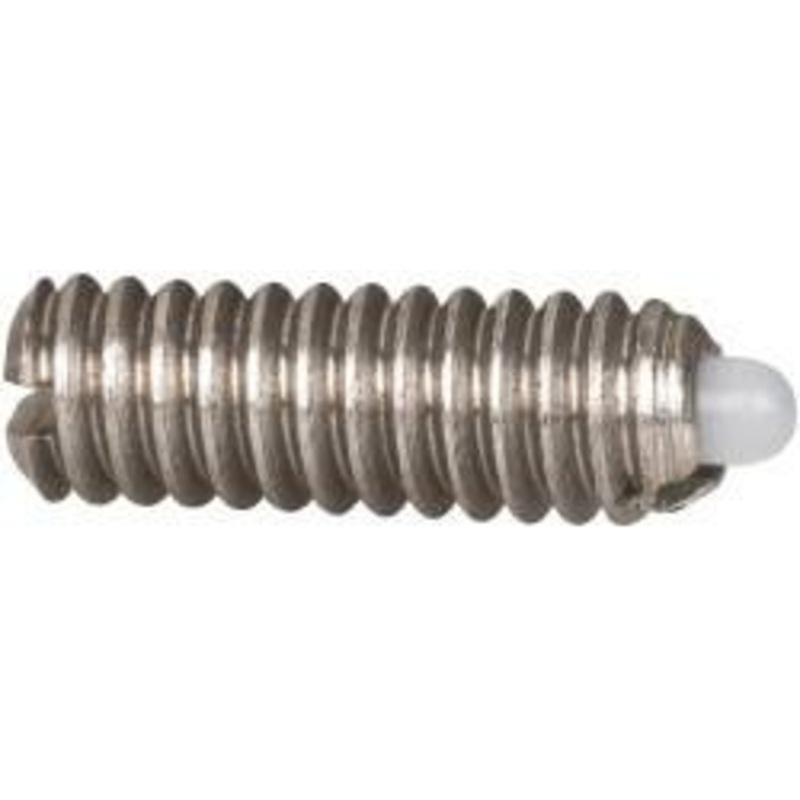 Gibraltar 8-32, 7/16 Thread Length, 0.052 Plunger Projection, Stainless Steel Threaded Spring Plunger 0.07 Max Plunger Diam, 0.437 Plunger Length, 0.5 Lb Init End Force, 1.5 Lb Final End Force SSWN10-2ASL-G – 65219453