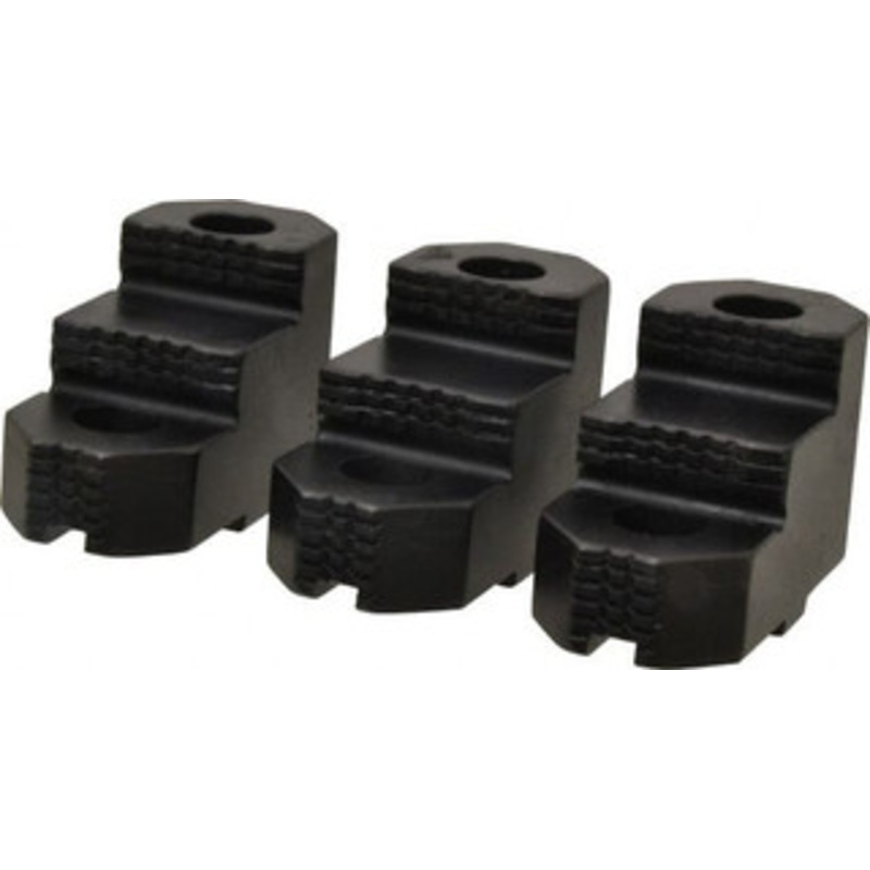 H&R Mfg. 8 Max Chuck Diam Tongue & Groove Hard Lathe Chuck Top Jaws 2 Steps, Mild Carburized Steel, 0.313 Groove Width, 1-1/2 OAW x 3.286 OAL x 1.969 OAH HR-8 MTGRJ – 76554781