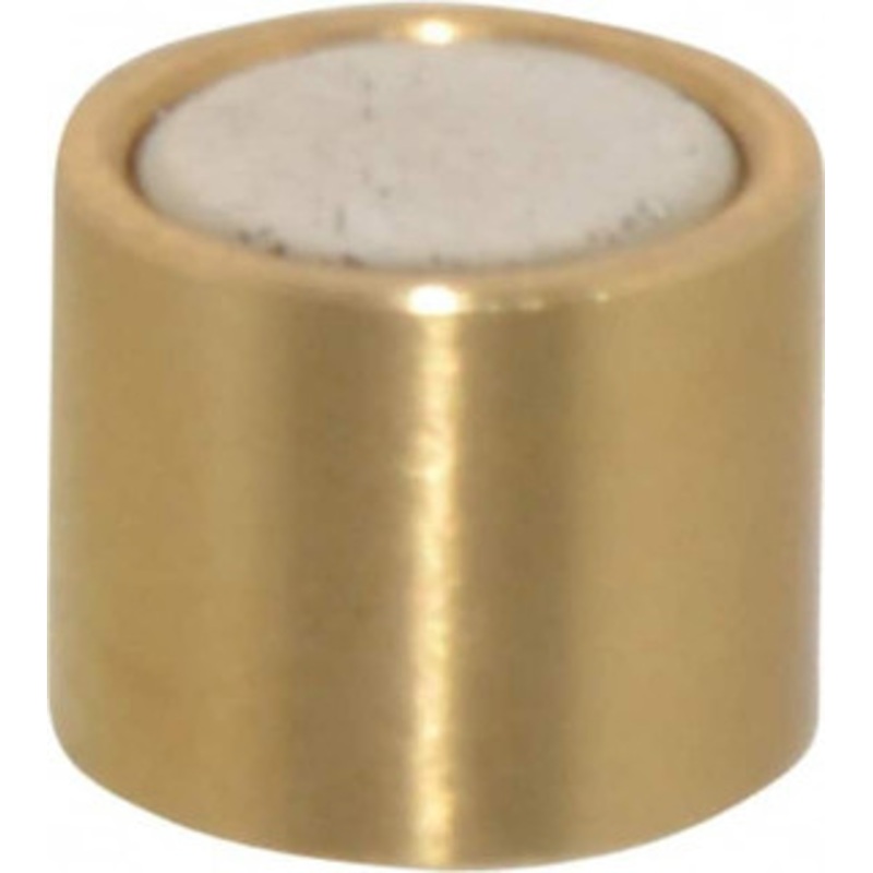 Mag-Mate 5/16 Diam x 1/4 High, 1 Lb Average Pull Force, 2 Lb Max Pull Force, Neodymium Rare Earth Shielded Magnet Brass Shield, 0.032 Shielding Wall Thickness RBS3125 – 05762174