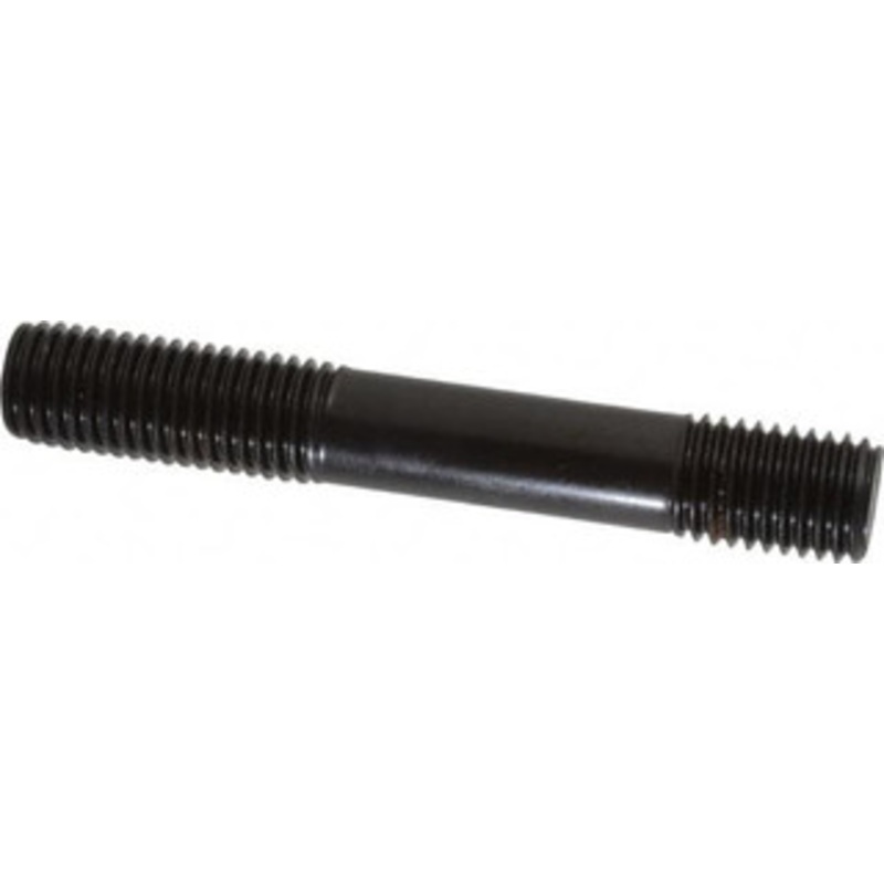Gibraltar 3/4-10 5 OAL Unequal Double Threaded Stud Carbon Steel, Black Oxide Finish, 1-3/4 Long Thread Length, 7/8 Short Thread Length 40952G – 86776812