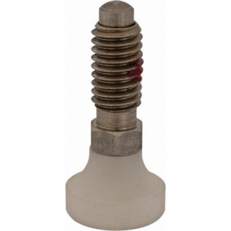 Gibraltar 3/8-16, 3/4 Thread Length, 1/4 Max Plunger Diam, 0.25 Lb Init to 2 Lb Final End Force, Knob Handle Plunger Delrin Knob, 0.94 Body Length, 3/4 Length Under Head/Shoulder, 0.18 Plunger Projection SDKN38-PT-G – 40074577