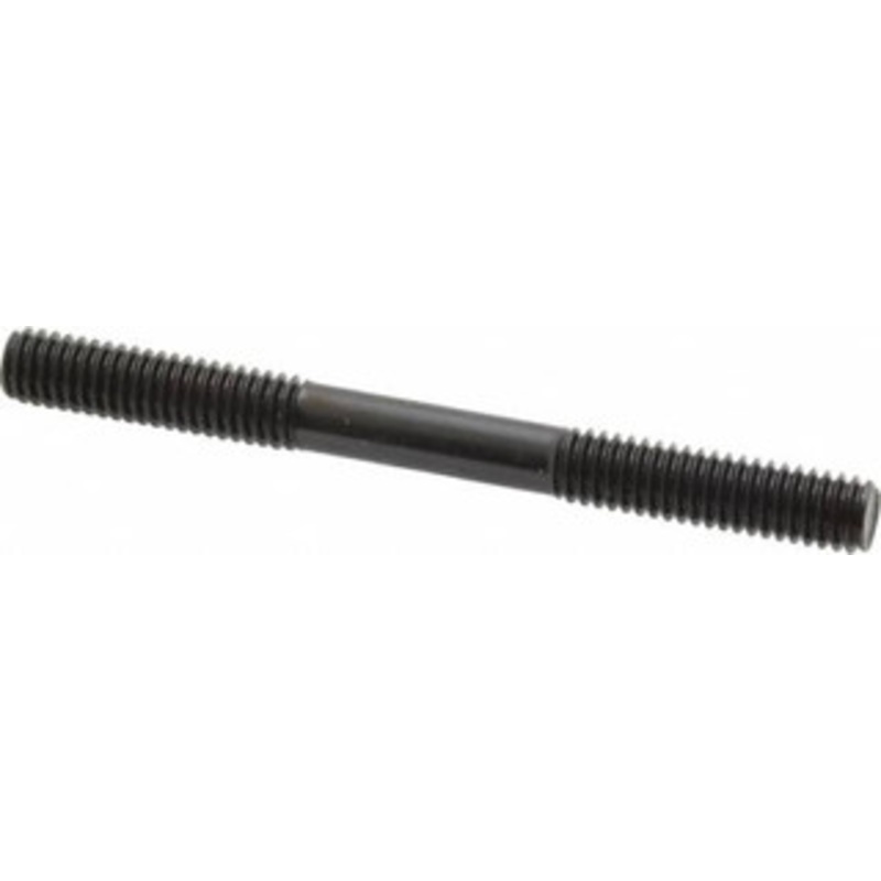 Gibraltar 5/16-18 3-1/2 OAL Equal Double Threaded Stud Alloy Steel, Black Oxide Finish, 1-1/8 Equal Thread Length 40405G – 74473372
