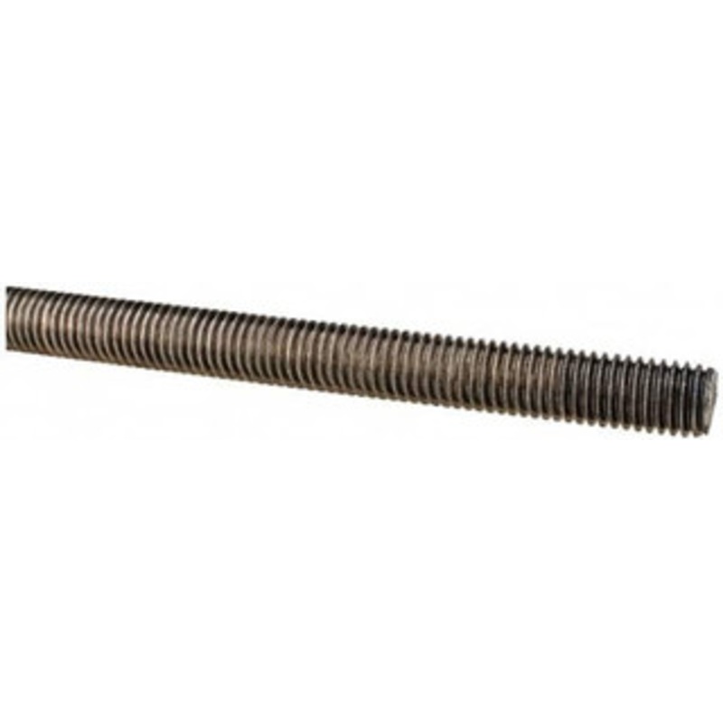 Made in USA 1/2-13 x 6 ft. Stainless Steel Threaded Rod Right Hand Thread, UNC 45516 – 66052184