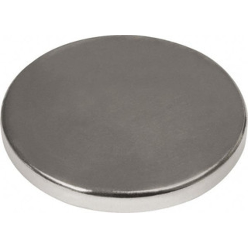 Mag-Mate 1 Diam x 1/8 High Neodymium Rare Earth Magnet 37.3 Lb Max Capacity, 180F Max, Nickel Plated CMP10012P1N42 – 39158571
