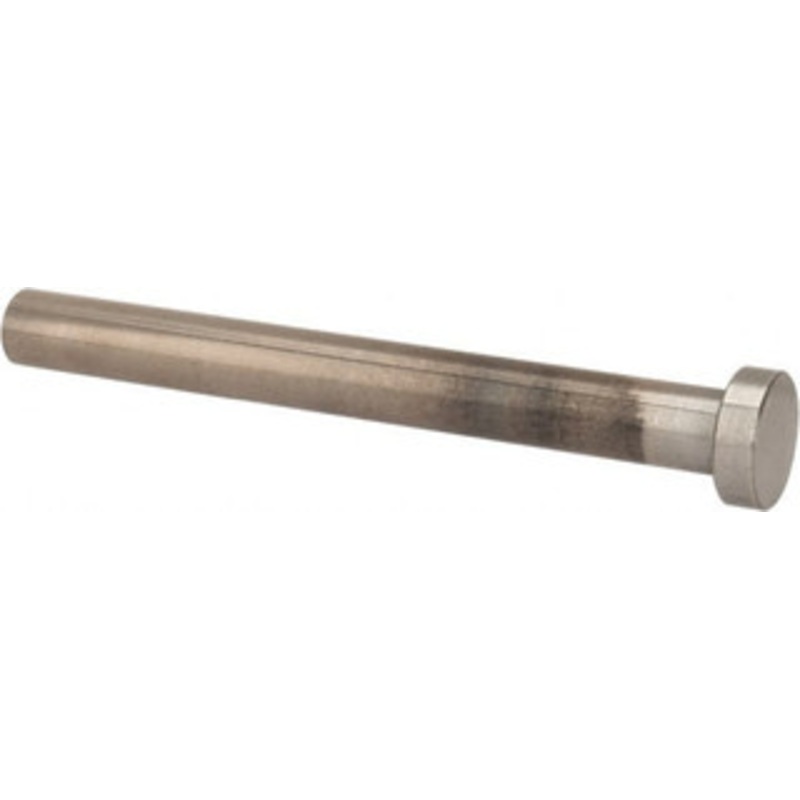 Gibraltar 10mm Pin Diam, 16mm Head Diam x 5mm Head Height, 100mm OAL, Straight Ejector Pin Steel, 95mm Pin Length MT7714-G – 85934040