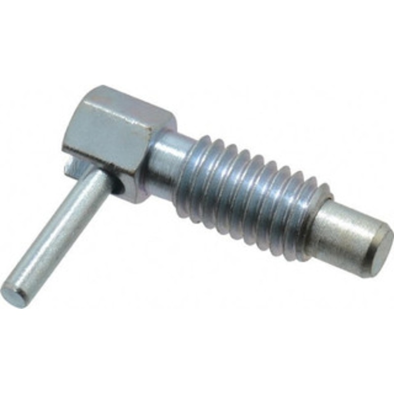Gibraltar 3/8-16, 0.62 Thread Length, 1/4 Plunger Diam, 0.25 Lb Init to 1.25 Lb Final End Force, Steel Locking L Handle Plunger 1.13 Body Length, 3/4 Length Under Head, 0.3 Plunger Projection LL-2-G – 64169634