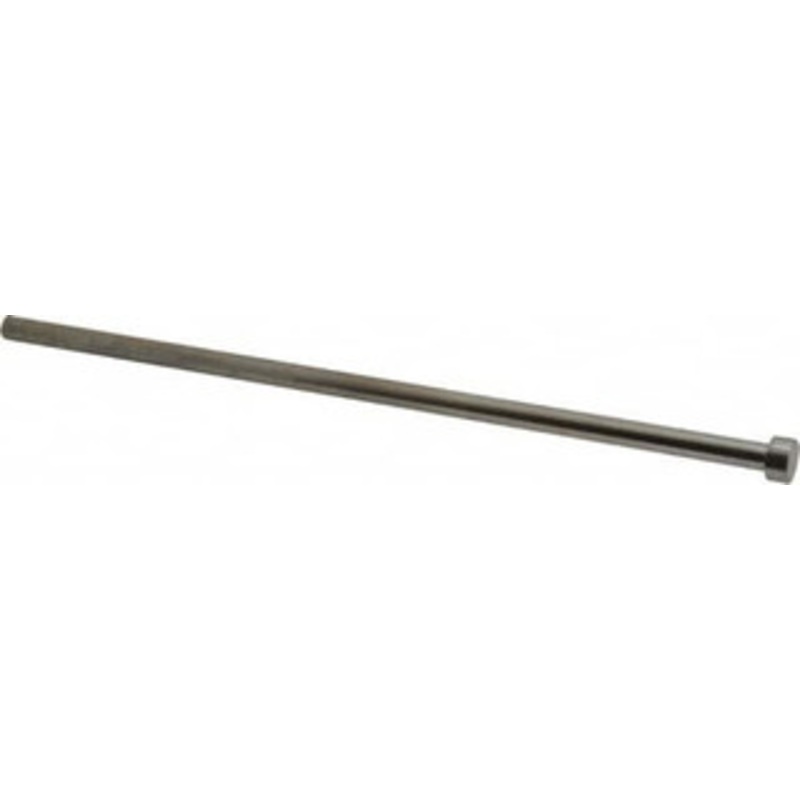Gibraltar 5/16 Pin Diam, 1/2 Head Diam x 1/4 Head Height, 10 OAL, Straight Ejector Pin Steel, 9-3/4 Pin Length HEP3598-G – 85930063