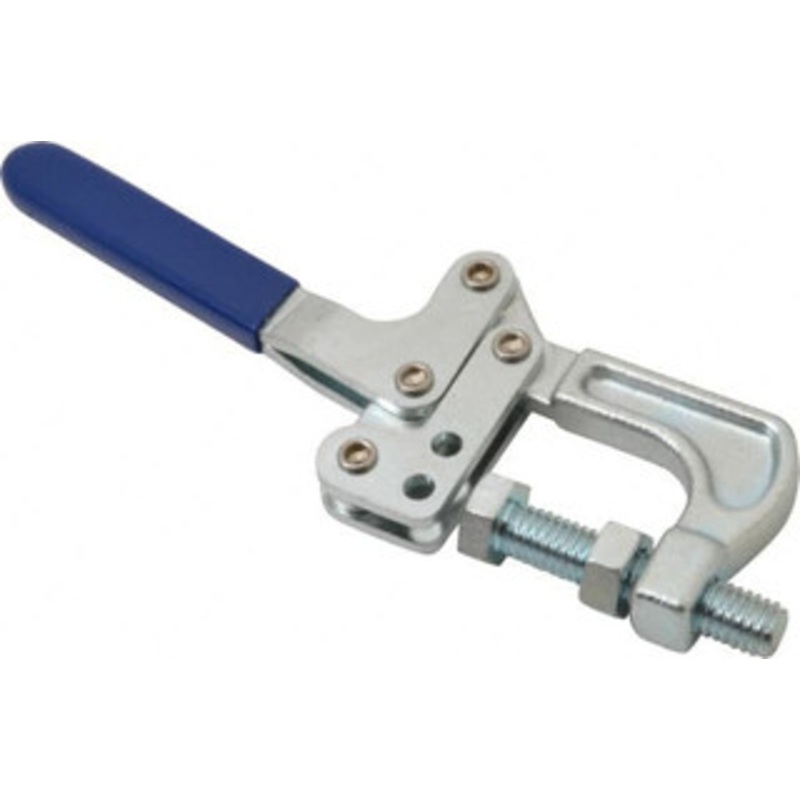 Gibraltar 800 Lb Load Capacity, 1.25 Throat Depth, 8.28 OAL, Carbon Steel Plier Clamp M12x1.75 Spindle, 2.94 Open Throat Height, Blue Handle GIB-PL-80325 – 73952905