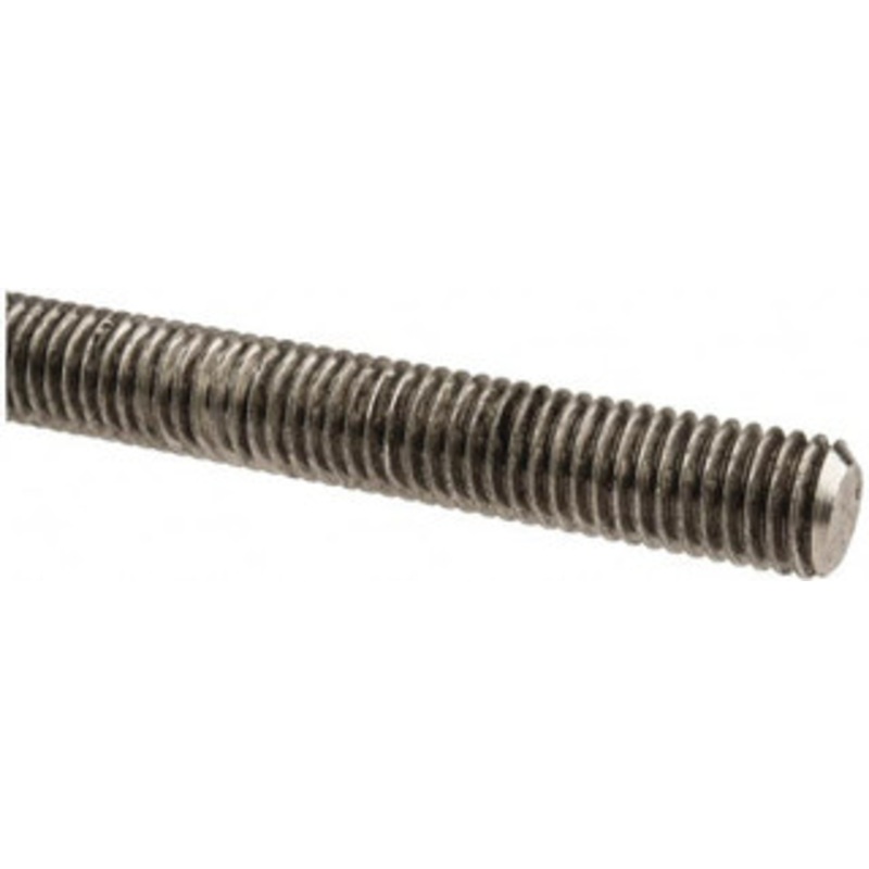 Made in USA 1/2-13 x 6 ft. Stainless Steel Threaded Rod Right Hand Thread, UNC 13004 – 64815962