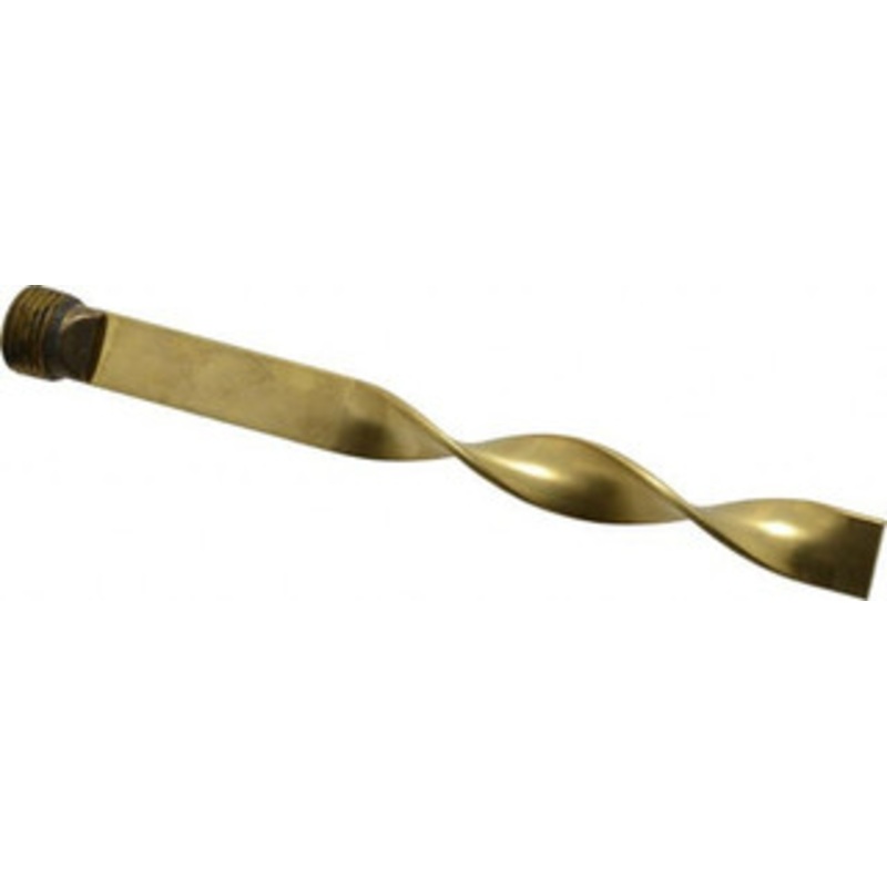 Made in USA 1/2 NPT Thread, Turbo Spiral, Die & Mold Cooling Baffle 8 OAL, Brass 69TB128 – 85939338