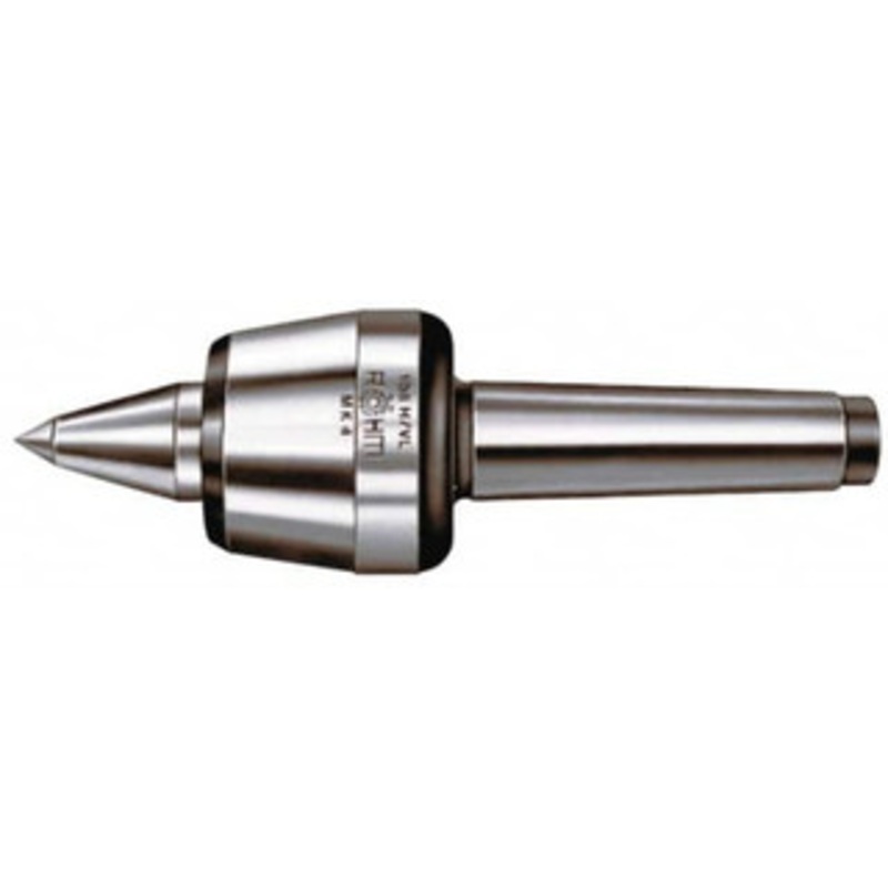 Rohm MT6 Taper Shank, 4.134 Head Diam 5,512 Lb Capacity Live Center 2,600 Max RPM, 3.217 Head Length, 1.9685 Point Diam, 3.071 Point Len, 5,500 Lb Max Workpc, 13.976 OAL, Long Point 58673 – 67438549