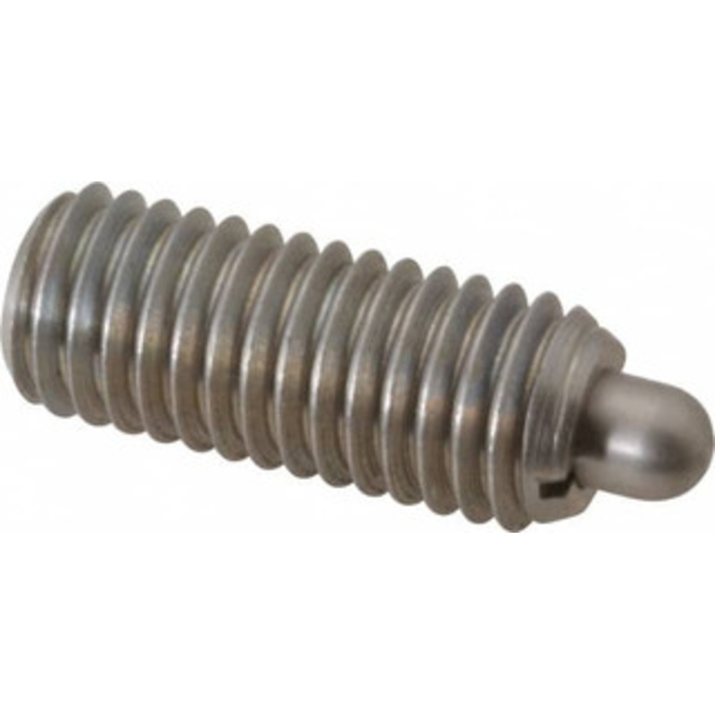 Gibraltar 1/2-13, 1-1/4 Thread Length, 1/4 Plunger Projection, Stainless Steel Threaded Spring Plunger 1/4 Max Plunger Diam, 1-1/4 Plunger Length, 6.6 Lb Init End Force, 17.4 Lb Final End Force, 0.1562 Hex SSW10-8-G – 06694970