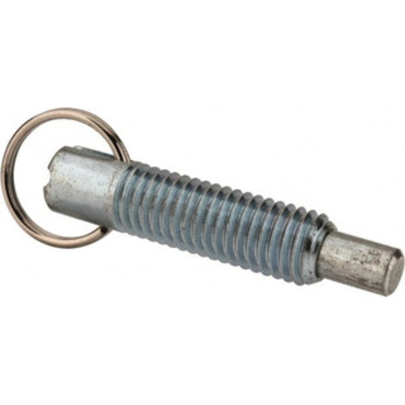 Gibraltar 1/2-13, 1.4 Thread Length, 5/16 Plunger Diam, 1/2 Plunger Projection, 2.5 Lb Init to 5 Lb Final End Force, Steel Locking Pull Ring Plunger 1.4 Len Under Head, 2 Body Len, 1.26 Ring Diam, 2 Plunger Len STPR50-G – 64499882