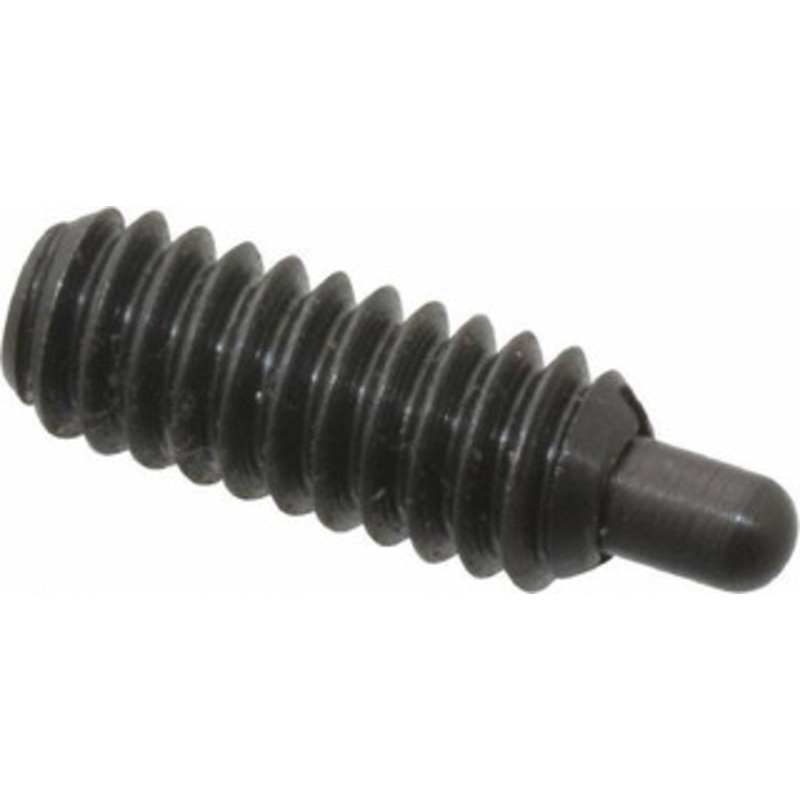 Gibraltar 1/4-20, 5/8 Thread Length, 3/16 Plunger Projection, Steel Threaded Spring Plunger 0.119 Max Plunger Diam, 0.3 Lb Init End Force, 3.5 Lb Final End Force SW10-4XAFS-PT-G – 05588470