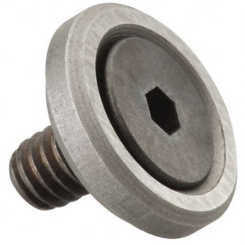 Gibraltar 3/8-16 Thread, 1-5/8 OD, 3/8 High, Flat Foot Steel & Lead Alloy – 75548594