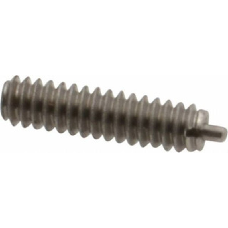 Gibraltar 6-32, 17/32 Thread Length, 1/16 Plunger Projection, Stainless Steel Threaded Spring Plunger 0.045 Max Plunger Diam, 17/32 Plunger Length, 1.5 Lb Init End Force, 4.5 Lb Final End Force SSW10-1-G – 06694640