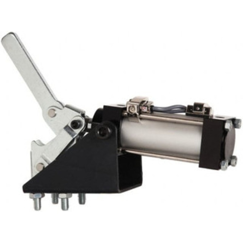Gibraltar 750 Lb Inner Hold Capacity, Vert Mount, Air Power Hold-Down Toggle Clamp 1/8 NPT Port, 92 Bar Opening, 1.81 Height Under Bar GIB-AC12275ASMR – 77863611