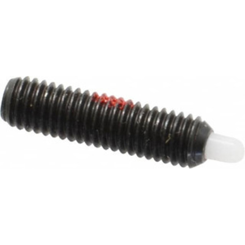 Gibraltar M5 x 0.8, 19mm Thread Length, 3mm Plunger Projection, Steel Threaded Spring Plunger 2.36mm Max Plunger Diam, 19mm Plunger Length, 1.3 Lb Init End Force, 2.7 Lb Final End Force, 2.5mm Hex 67089G – 02468379