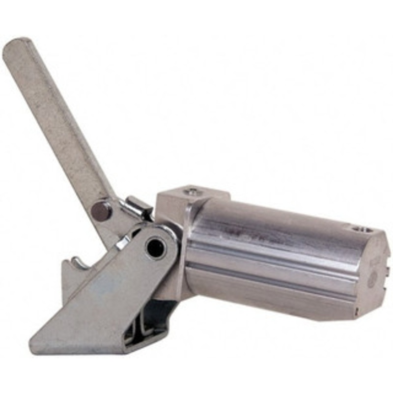 Destaco 500 Lb Inner Hold Capacity, Horiz Mount, Air Power Hold-Down Toggle Clamp 1/8 NPT Port, 145 Max psi, 103 Bar Opening, 35.05mm Height Under Bar 807-S – 89305049