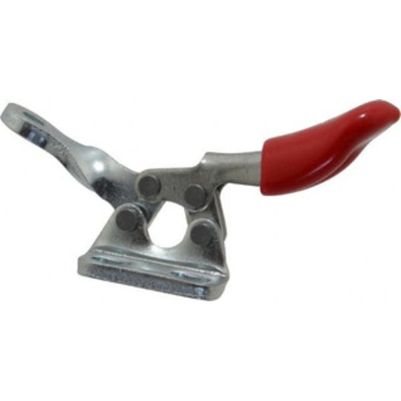 Destaco 60 Lb Holding Capacity, Horizontal Handle, Manual Hold Down Toggle Clamp 82 Handle Movement, 94 Bar Opening, Solid Bar, Left Flanged Base, Electro-Plated Zinc, Carbon Steel 205-SL – 99147464