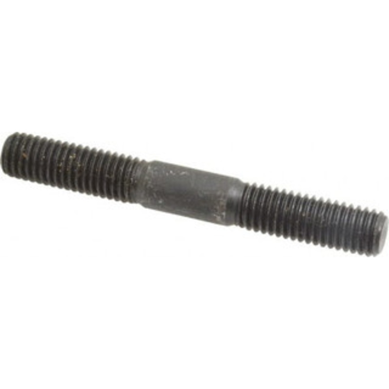 Gibraltar 1/2-13 4 OAL Equal Double Threaded Stud Alloy Steel, Black Oxide Finish, 1-1/2 Equal Thread Length 74363466 – 74363466