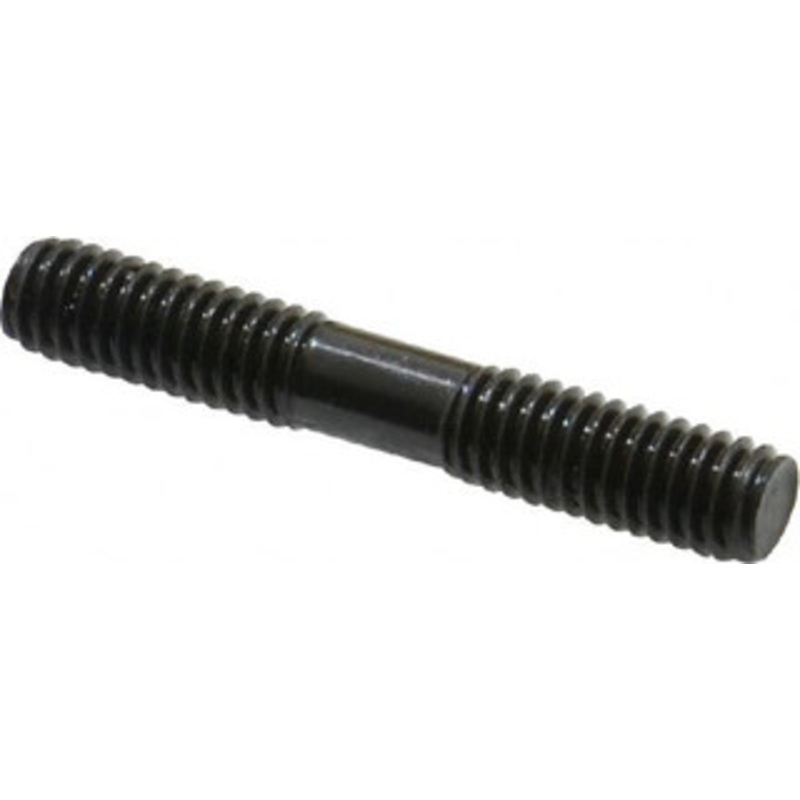 Gibraltar 5/16-18 2 OAL Equal Double Threaded Stud Alloy Steel, Black Oxide Finish, 3/4 Equal Thread Length 40402G – 74473349