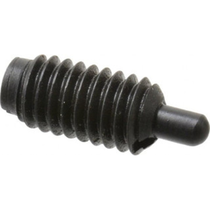 Gibraltar 5/16-18, 5/8 Thread Length, 3/16 Plunger Projection, Steel Threaded Spring Plunger 0.135 Max Plunger Diam, 0.5 Lb Init End Force, 10 Lb Final End Force SW10-5FS-G – 05588249