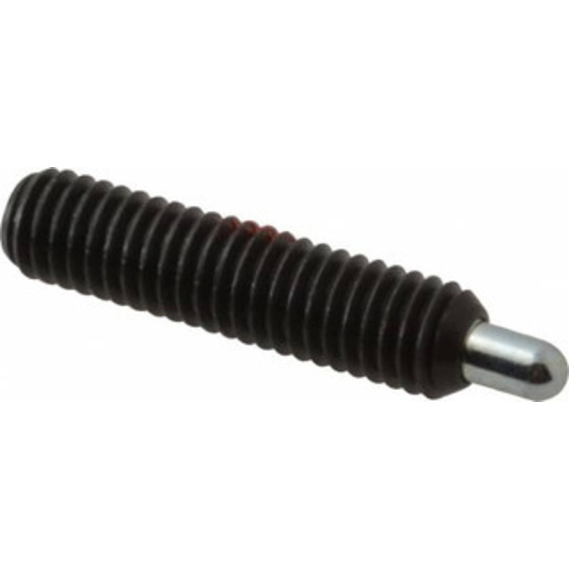 Gibraltar M6 x 1.0, 25mm Thread Length, 5mm Plunger Projection, Steel Threaded Spring Plunger 3.02mm Max Plunger Diam, 25mm Plunger Length, 1 Lb Init End Force, 3.97 Lb Final End Force, 3mm Hex 67011G – 02056869