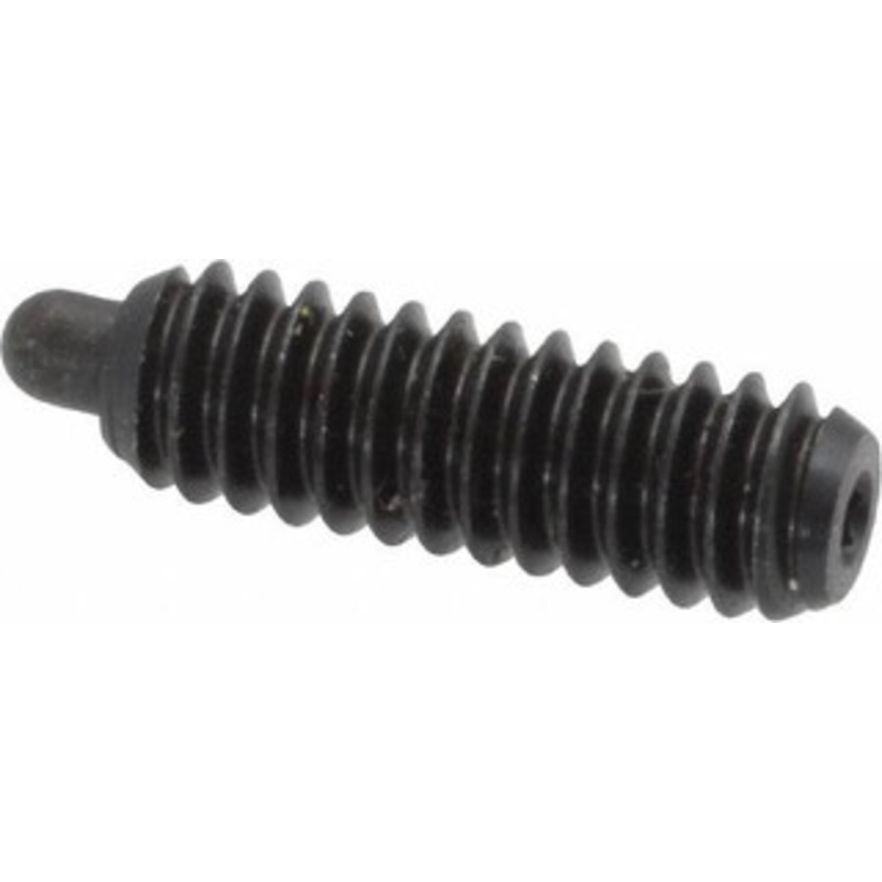 Vlier 1/4-20, 3/4 Thread Length, 1/8 Plunger Projection, Steel Threaded Spring Plunger 0.117 – 0.118 Max Plunger Diam, 3/4 Plunger Length, 2 Lb Init End Force, 9 Lb Final End Force, 0.079 Hex PH54BN – 62119375