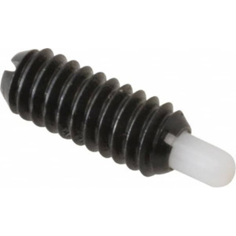 Gibraltar 1/4-20, 5/8 Thread Length, 3/16 Plunger Projection, Steel Threaded Spring Plunger 0.119 Max Plunger Diam, 0.5 Lb Init End Force, 6 Lb Final End Force SWN10-4FS-PT-G – 05588637