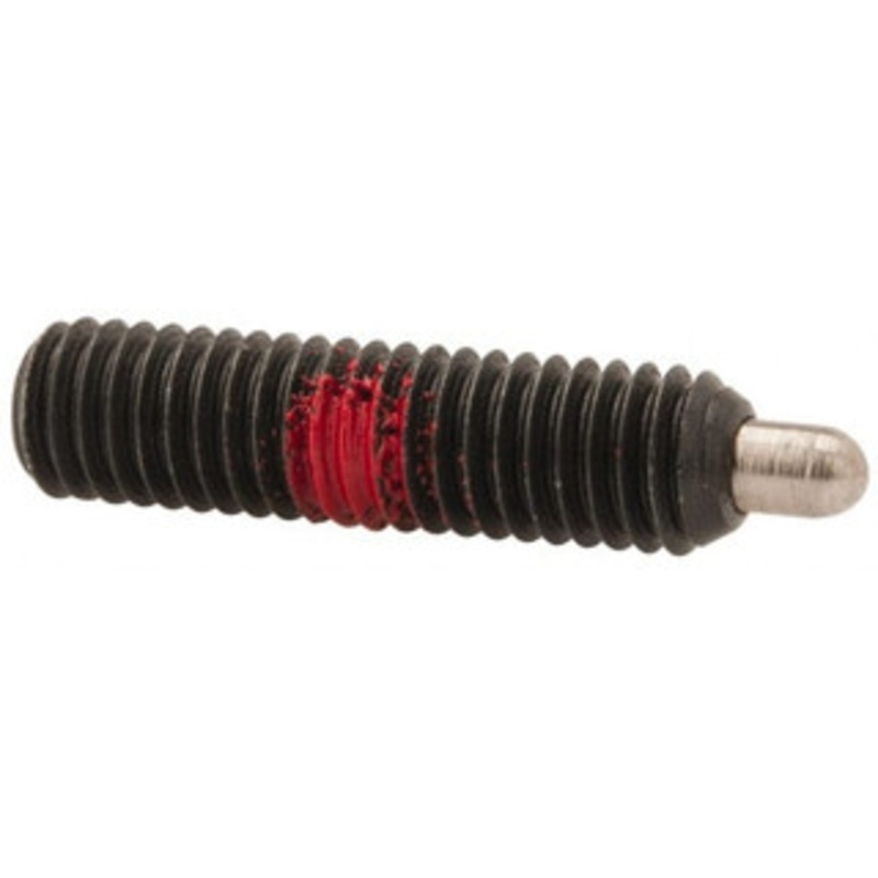 Gibraltar 10-32, 3/4 Thread Length, 1/8 Plunger Projection, Steel Threaded Spring Plunger 0.092 Max Plunger Diam, 3/4 Plunger Length, 1.3 Lb Init End Force, 2.7 Lb Final End Force, 1/16 Hex 57011G – 02470102